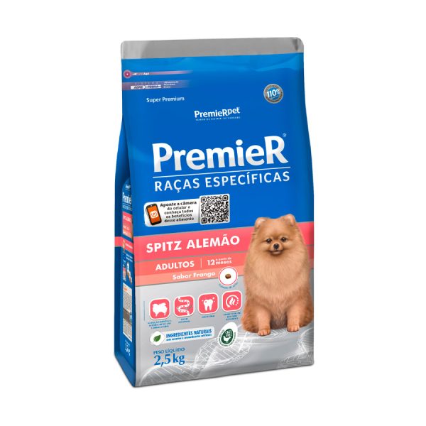 PremieR Raças Específicas Spitz Alemão Adulto Frango 2,5 Kg