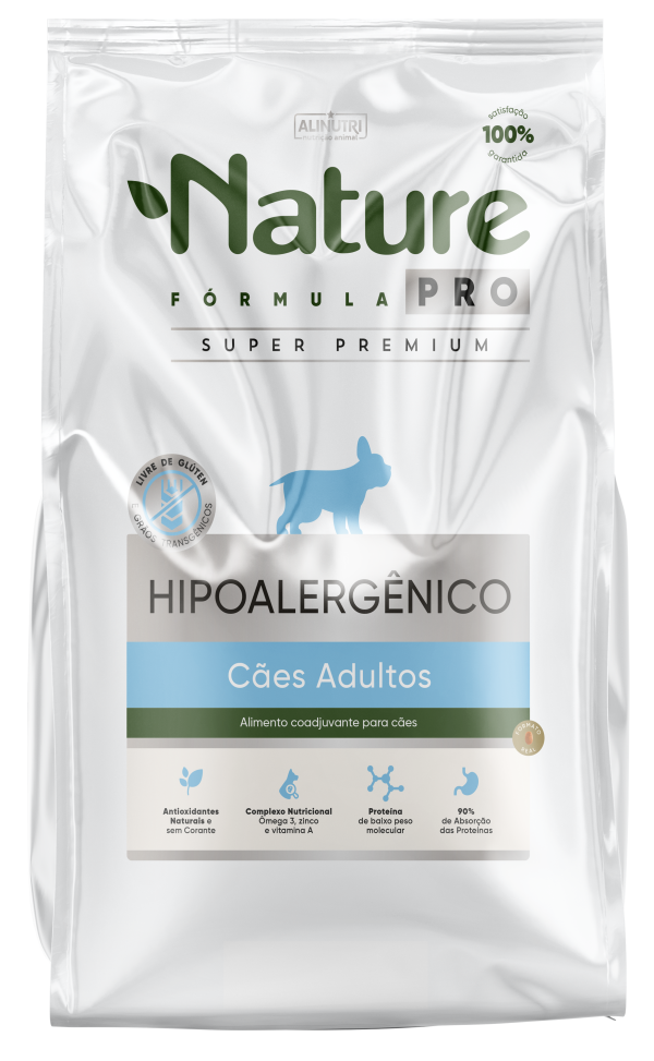 Alinutri Nature Fórmula PRO Hipoalergênico Cães Adultos 2 Kg
