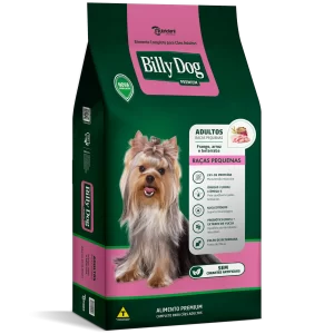 Billy Dog Cães Adultos Raças Pequenas Frango, Arroz e Beterraba GRANEL