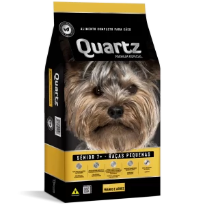 Quartz Sênior Raças Pequenas Frango e Arroz GRANEL