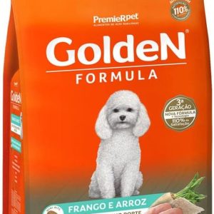 GoldeN Formula Cães Adultos Porte Pequeno Frango e Arroz 1 Kg