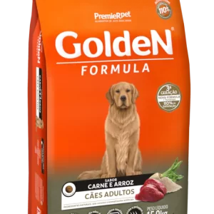 GoldeN Formula Cães Adultos Carne e Arroz 15 Kg