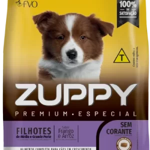 Zuppy Cães Médio e Grande Porte Filhotes Frango GRANEL