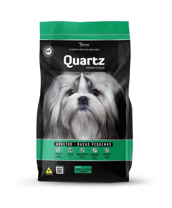Quartz Adultos Raças Pequenas Frango e Aroz 15 Kg
