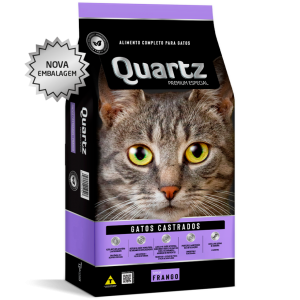 Quartz Gatos Castrados Frango GRANEL