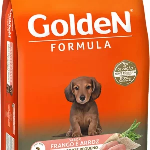 GoldeN Formula Cães Filhotes Porte Pequeno Frango e Arroz 10,1 Kg