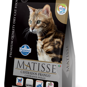 Matisse Gatos Adultos Castrados Frango GRANEL