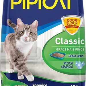 Areia Sanitária Pipicat Classic 12 Kg