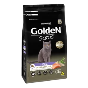 GoldeN Gatos Adultos Salmão 1 Kg