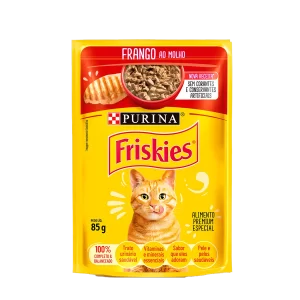 Sachê Friskies Frango ao Molho 85 G