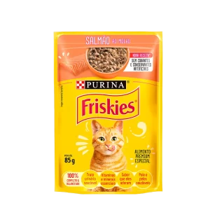 Sachê Friskies Gatos Adultos Salmão 85 G