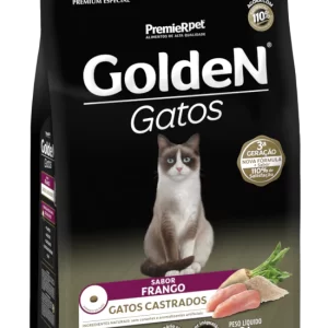 GoldeN Gatos Castrados Frango 3 Kg