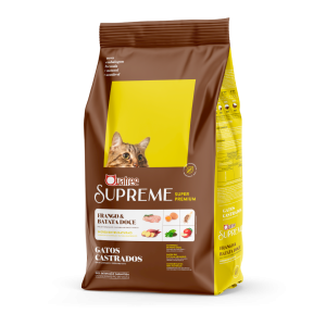 Quatree Supreme Gatos Castrados Frango e Batata Doce 10,1 Kg