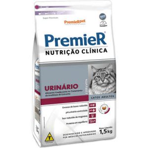 PremieR Nutrição Clínica Gatos Urinário Estruvita 1,5 Kg