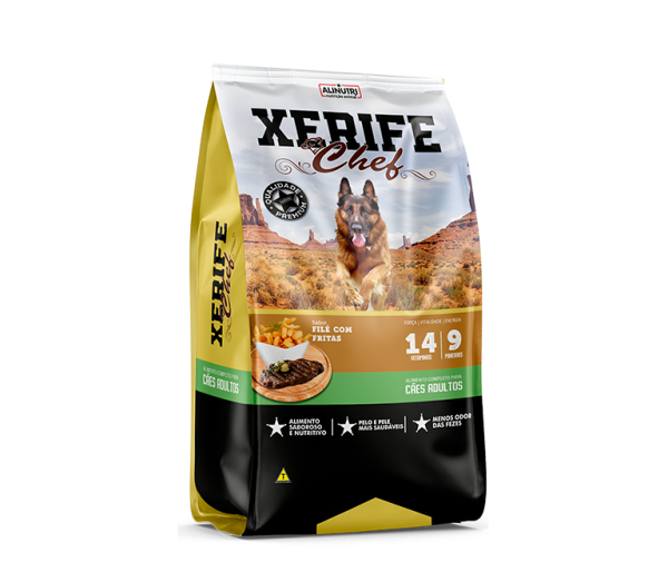 Xerife Chef Filé com Fritas 25 Kg
