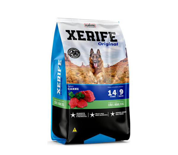Xerife Cães Adultos Original 7 Kg