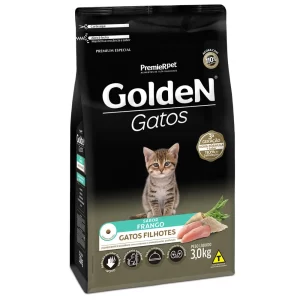 GoldeN Gatos Filhotes Frango 3 Kg