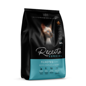 Receita Especial Gatos Filhotes Salmão 10 Kg