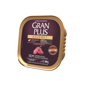 GranPlus Gourmet Patê Cão Adulto Ovelha 300g