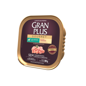 GranPlus Gourmet Patê Cão Sênior Frango 300g