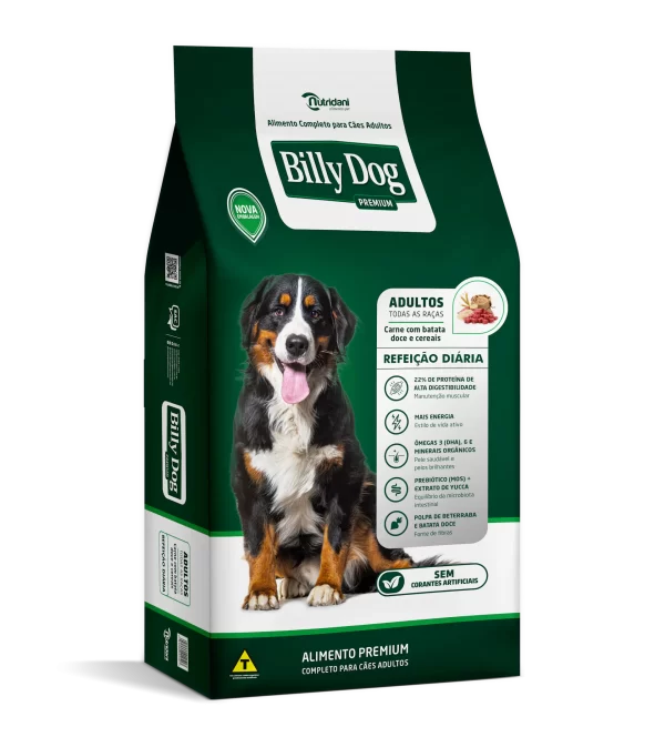 Billy Dog Cães Adultos Refeição Diária GRANEL