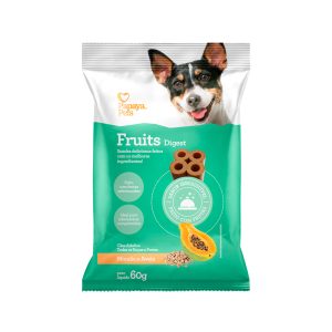 Snacks Digest Fruits Papaya Pets Mamão e Aveia 60g
