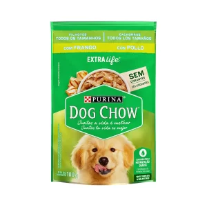Sachê Dog Chow Filhotes Todos os Tamanhos Sabor Frango 85 g