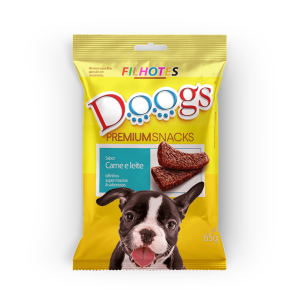 Bifinho para Filhotes Sabor Carne e Leite 65g