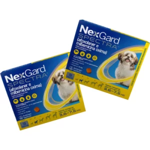 NexGard Spectra para Cães de 3,6 a 7,5 Kg