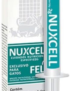 Suplemento Nuxcell Fel Seringa para Gatos 2g