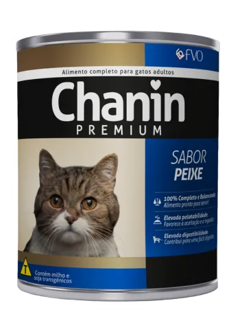 Lata Chanin Premium Peixe 280g