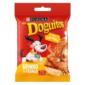 Doguitos Bifinho de Frango Cães Adultos e Filhotes 65g