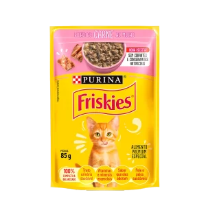 Sachê Friskies Gatos Filhotes Carne 85g