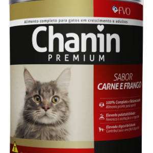 Lata Chanin Premium Carne e Frango 280g