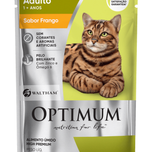 Sachê OPTIMUM™ para Gatos Adultos – Sabor Frango 85 g