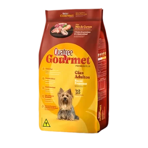 Quatree Gourmet Cães Adultos Raças Pequenas Mix de Carne GRANEL