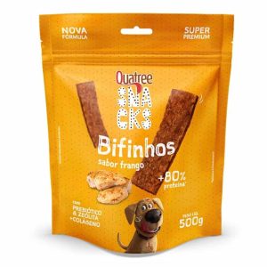 Quatree Snacks Bifinho Frango 500g
