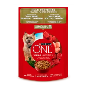 Sachê Purina One Multiproteínas Adultos e filhotes 85g