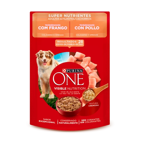 Sachê Purina One Supernutrientes Adultos e filhotes 85g