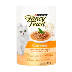 Sachê Fancy Feast Casserole Frango e Peru 85g