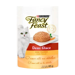 Sachê Fancy Feast Demi Glace Frango 85g