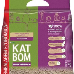 Granulado Sanitário KatBom Tradicional 6 Kg